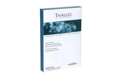 THALGO Activ Detox - Detoxikační doplněk stravy k rychlému zeštíhlení, 10 ampulí